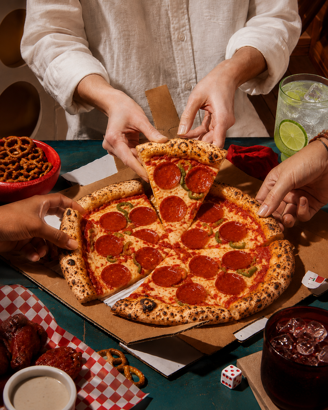 All Hands On Pizza