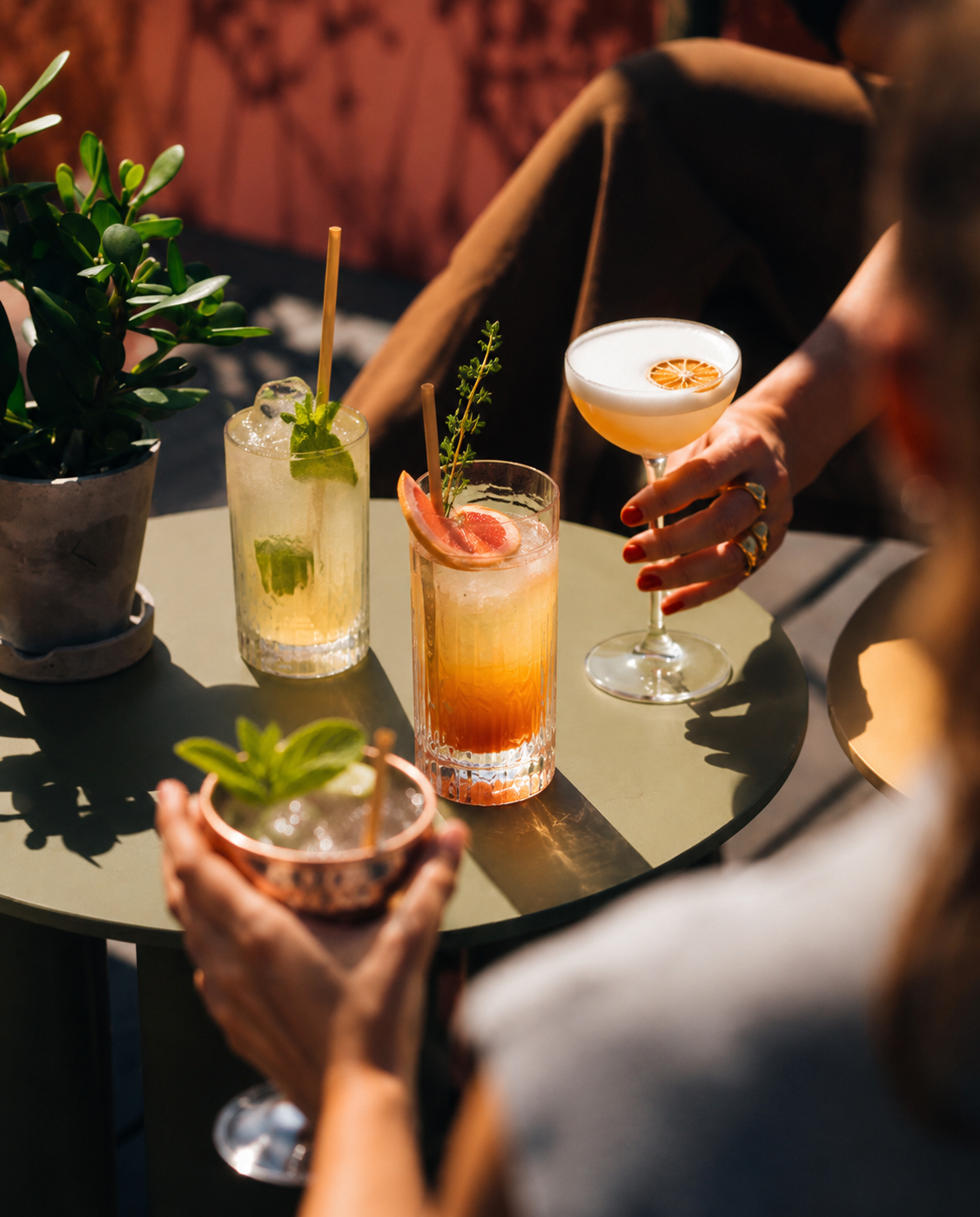 Sunset Grapefruit Spritz